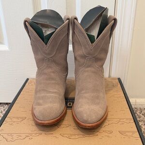 Tecova's Lucy Gray Suede Cowboy Boots